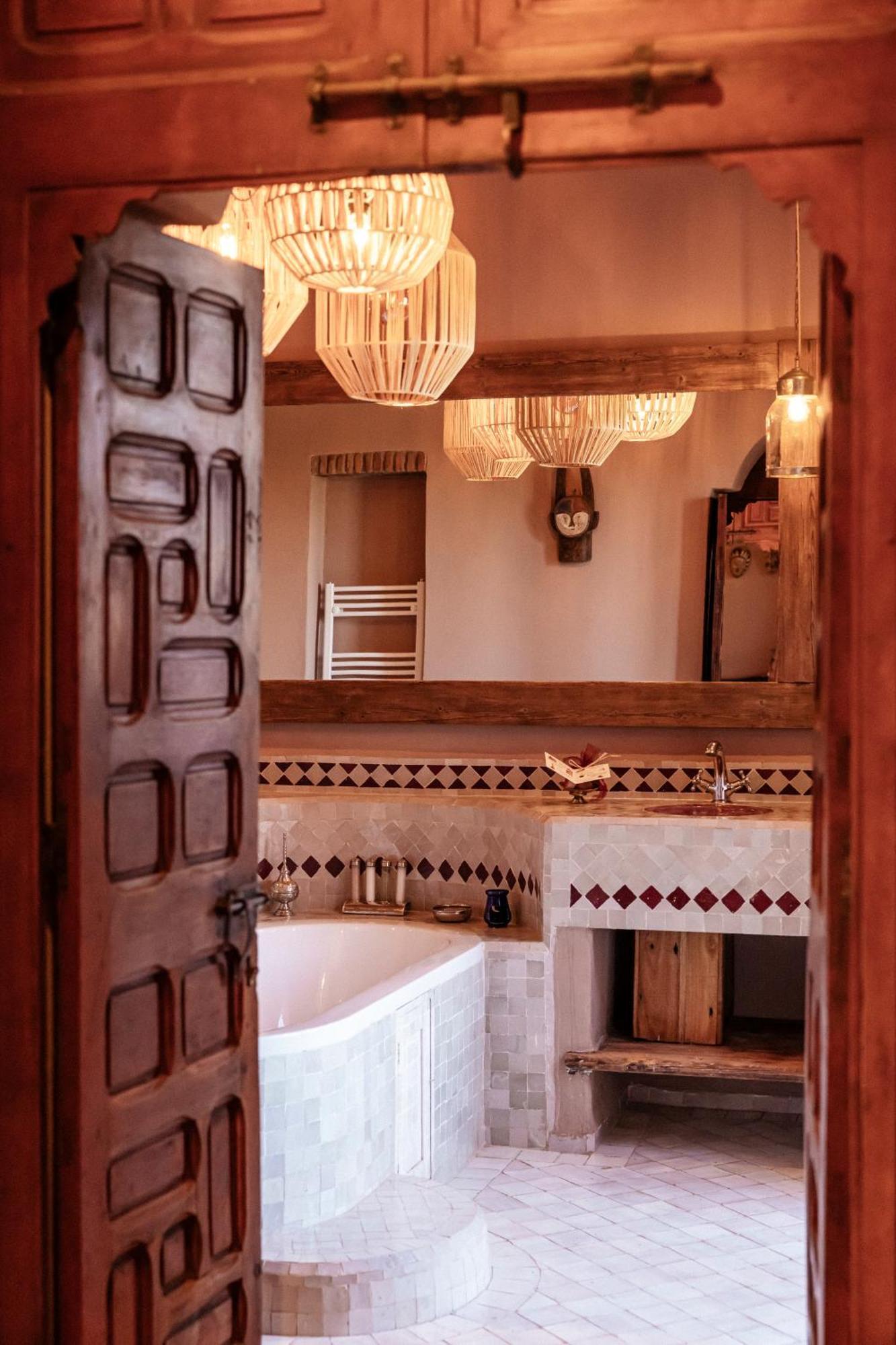 Bed and Breakfast Le Jardin Des Douars Al Ghar Exteriér fotografie