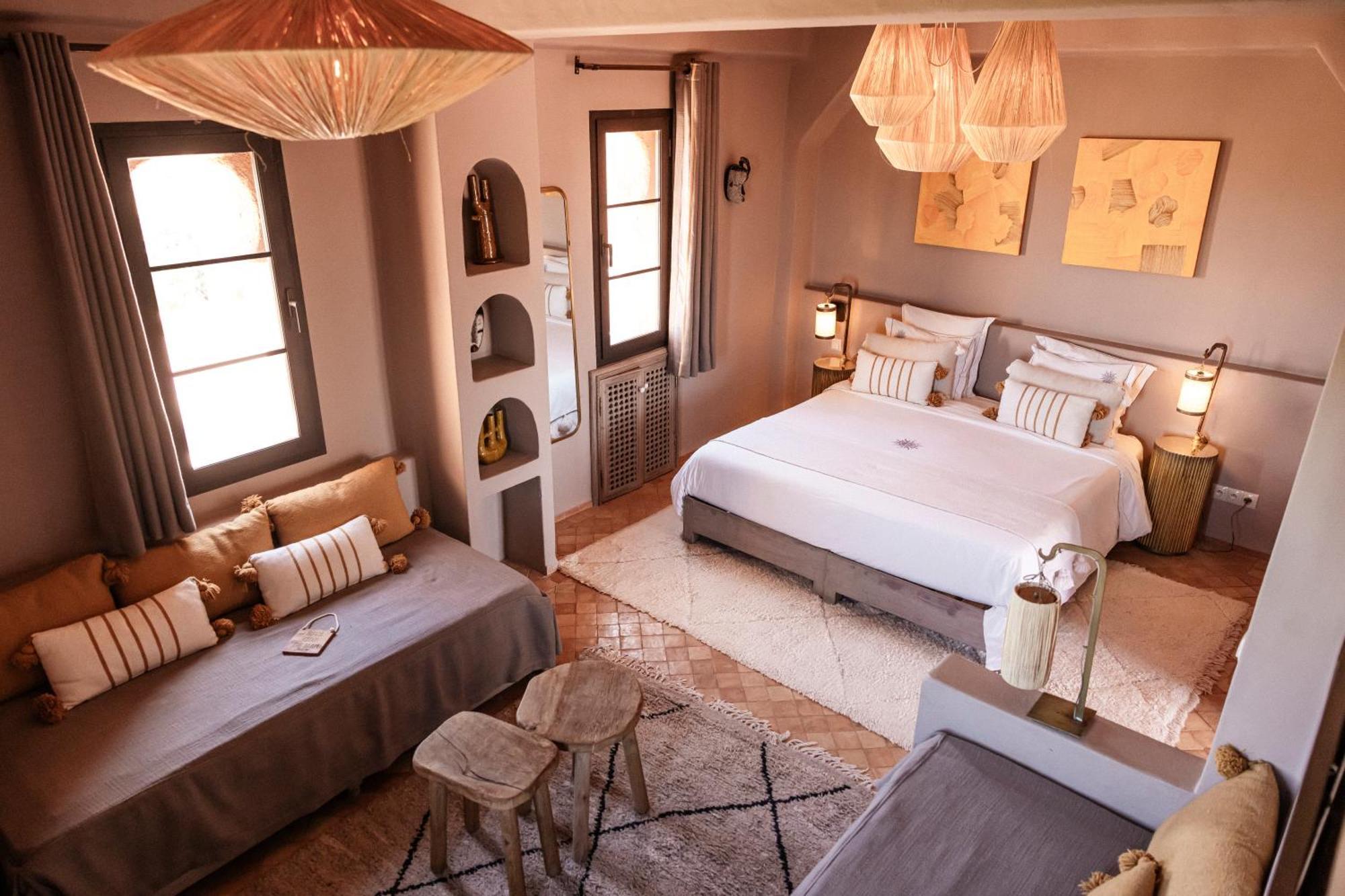 Bed and Breakfast Le Jardin Des Douars Al Ghar Exteriér fotografie
